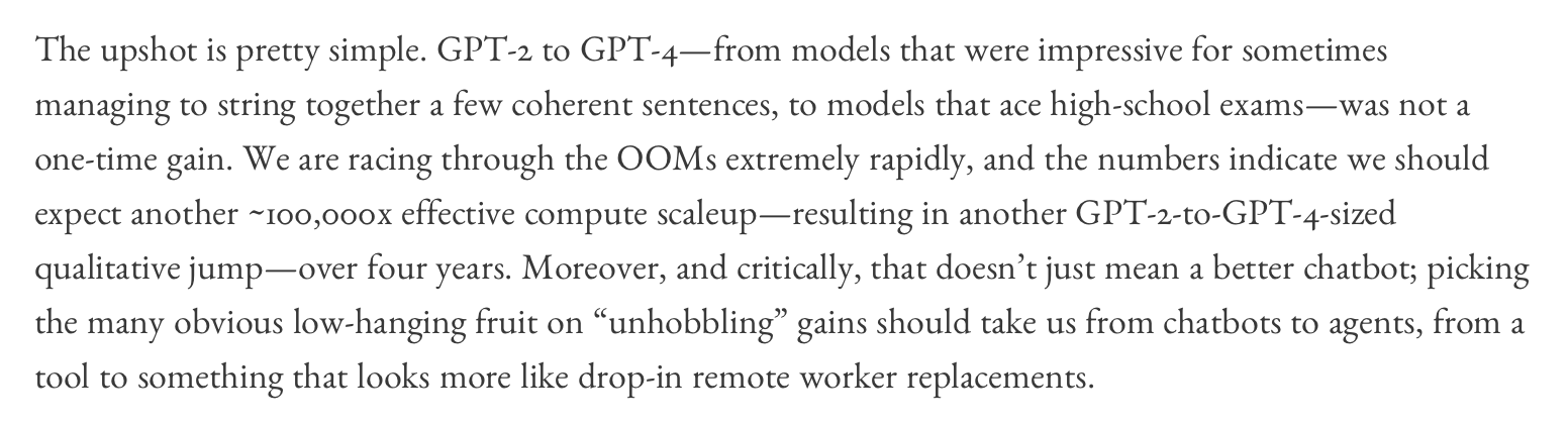Historical anchoring.